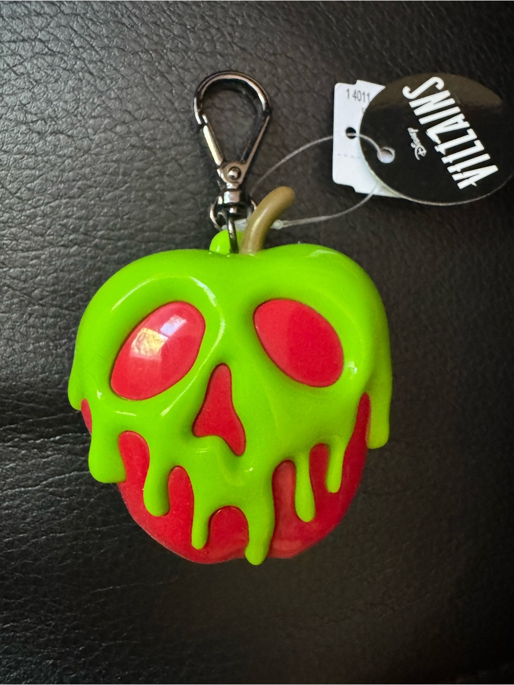 Disney Villains Poison Apple Keychain - Bright Green & Red